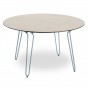 Table Ramatuelle Ø130 cm pieds métal