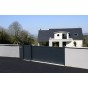 Portail aluminium contemporain